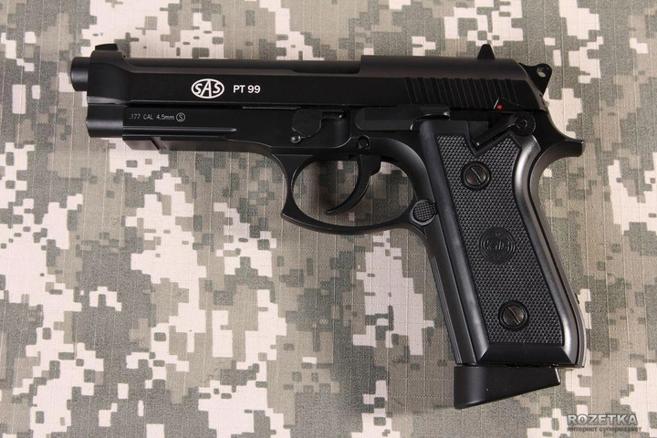 Пневматичний пістолет SAS PT99 (23701428) - зображення 5