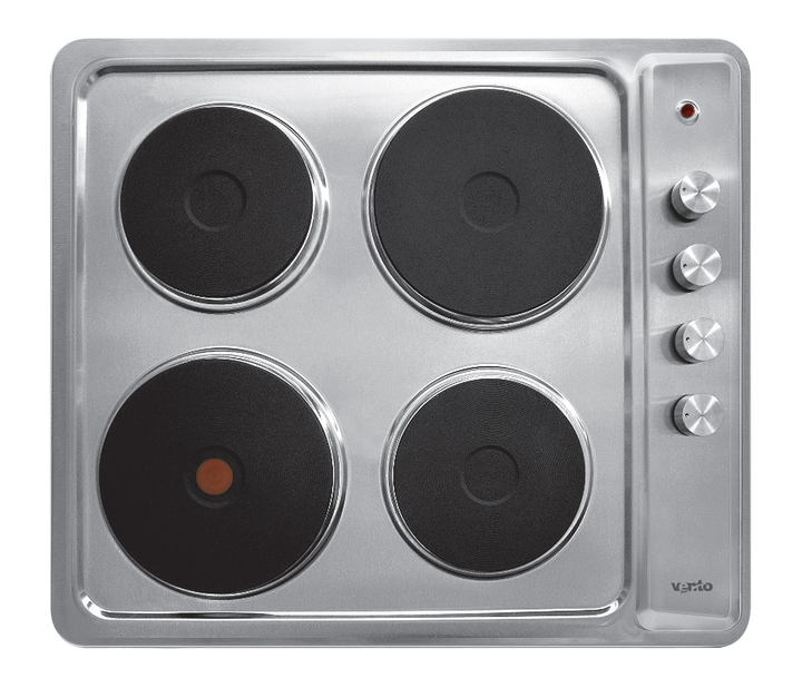 Варильна поверхня електрична VENTOLUX HE 604 INOX 1 - зображення 1