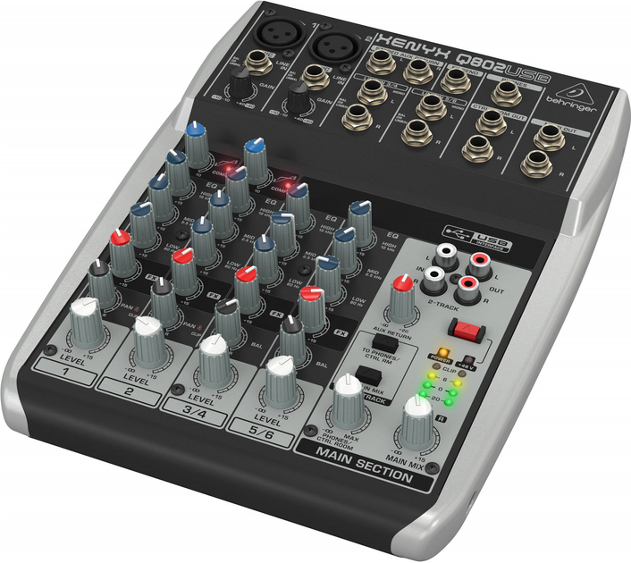 Behringer Xenyx Q802USB – фото, відгуки, характеристики в