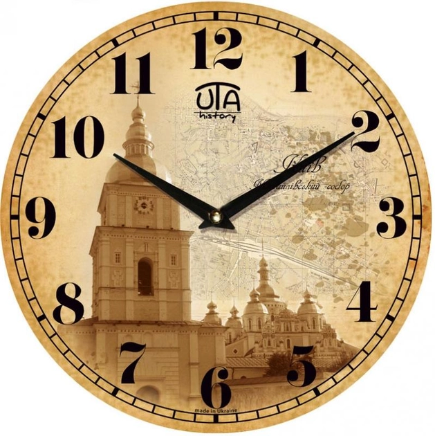 Акция на Настінний годинник UTA 01 HK Михайлівський собор от Rozetka