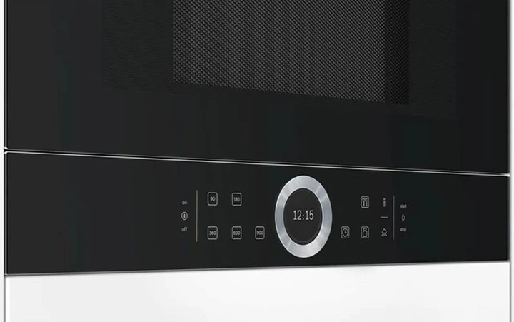 Kuchenka mikrofalowa do zabudowy BOSCH BFR634GB1 - obraz 2