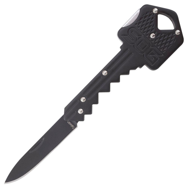 Кишеньковий ніж SOG Key Knife Black (1258.01.87) - зображення 1