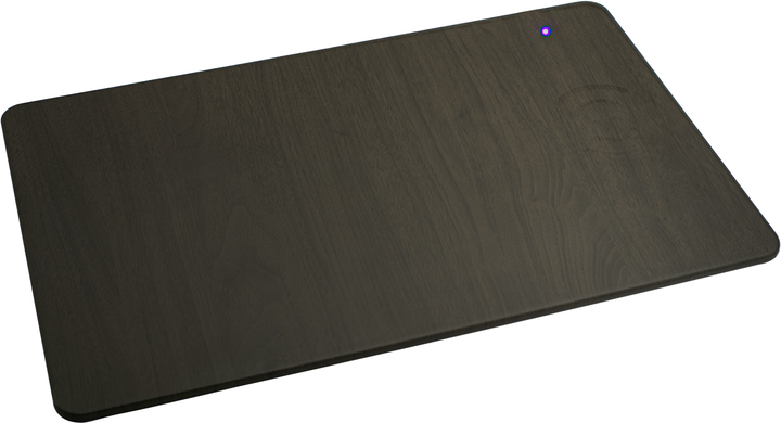 Бездротовий зарядний пристрій Qitech Mouse Pad 2 QI Fast Charge Dark Grey (QT-MouseP2dk) - зображення 2