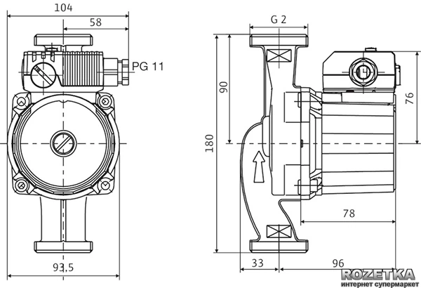 Циркуляционный насос Wilo Star-RS 30/6 (4033770) – фото, отзывы ...?