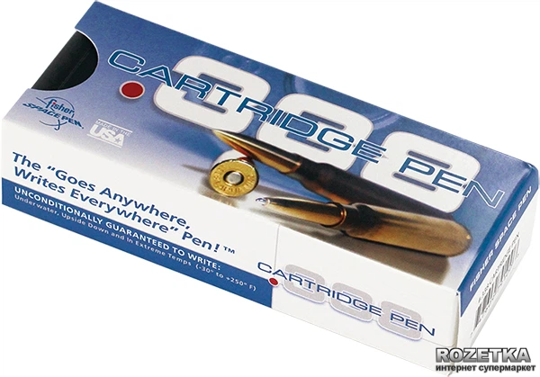 Ручка шариковая Fisher Space Pen Bullet cal.338 Черная 0.7 мм Латунный корпус (747609791006) - Фото 4 Ручка шариковая Fisher Space Pen Bullet cal.338 Черная 0.7 мм Латунный корпус (747609791006) - изображение 4