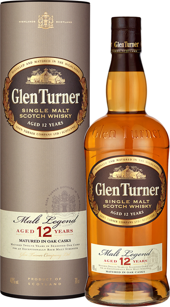 Виски Glen Turner 12 Y.O. 0.7 л 40% (3147697523508) - изображение 1