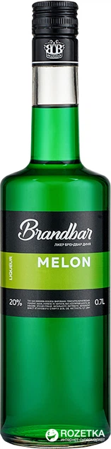 Лікер Brandbar Melon 0.7 л 20% (4820085491144) - Фото 1 Лікер Brandbar Melon 0.7 л 20% (4820085491144) - зображення 1