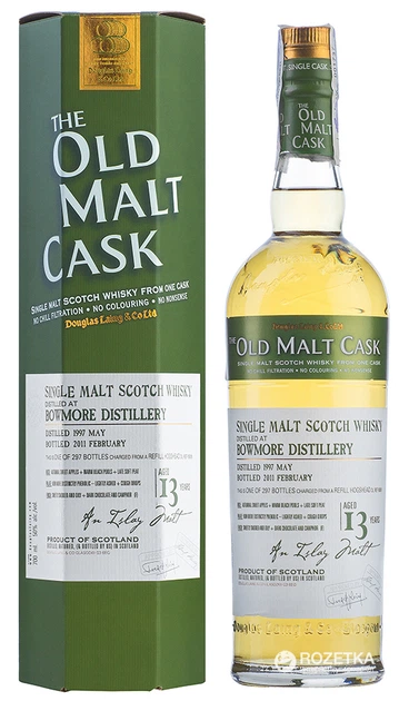 Виски Douglas Laing Bowmore 13 YO 0.7 л 50% (5014218781687) - Фото 2 Виски Douglas Laing Bowmore 13 YO 0.7 л 50% (5014218781687) - изображение 2