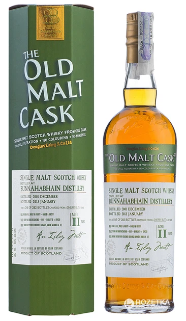 Виски Douglas Laing Bunnahabhain 11 YO Sherry Cask 0.7 л 50% (5014218789881) - изображение 2