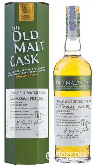 Виски Douglas Laing Glendronach Vintage 15 YO 0.7 л 50% (5014218781526) - Фото 2 Виски Douglas Laing Glendronach Vintage 15 YO 0.7 л 50% (5014218781526) - изображение 2
