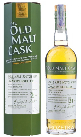 Виски Douglas Laing Longmorn Vintage 21 YO 0.7 л 50% (5014218786835) - Фото 2 Виски Douglas Laing Longmorn Vintage 21 YO 0.7 л 50% (5014218786835) - изображение 2