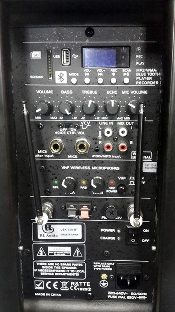 HL Audio USK12A BT/USB с аккумулятором - Фото 5 HL Audio USK12A BT/USB с аккумулятором - изображение 5