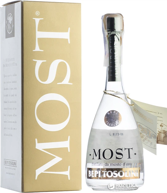 Граппа Bepi Tosolini Most Amarone gift box 0.35 л 40% (8007756382208) - Фото 1 Граппа Bepi Tosolini Most Amarone gift box 0.35 л 40% (8007756382208) - изображение 1