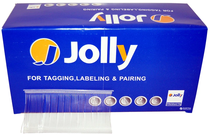 Пластиковый соединитель Open Data для игольчатого пистолета Jolly S Standard 50 мм 10000 шт (TGJS50) - Фото 1 Пластиковый соединитель Open Data для игольчатого пистолета Jolly S Standard 50 мм 10000 шт (TGJS50) - изображение 1