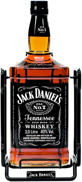 Теннесси Виски Jack Daniel's Old No.7 3 л 40% (5099873045114) - изображение 1