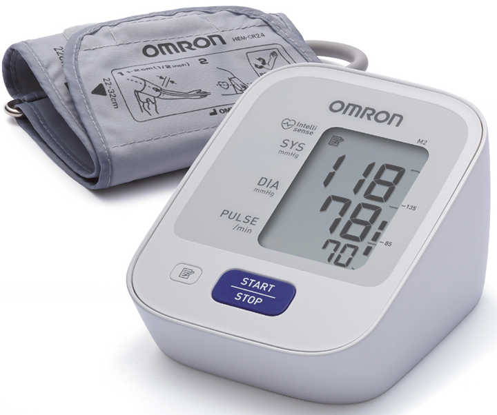 Тонометр OMRON M2 Basic с адаптером (HEM-7121- ARU) - изображение 2