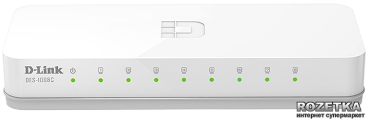 Коммутатор D-Link DES-1008C / B1A – фото, отзывы, характеристики в ...
