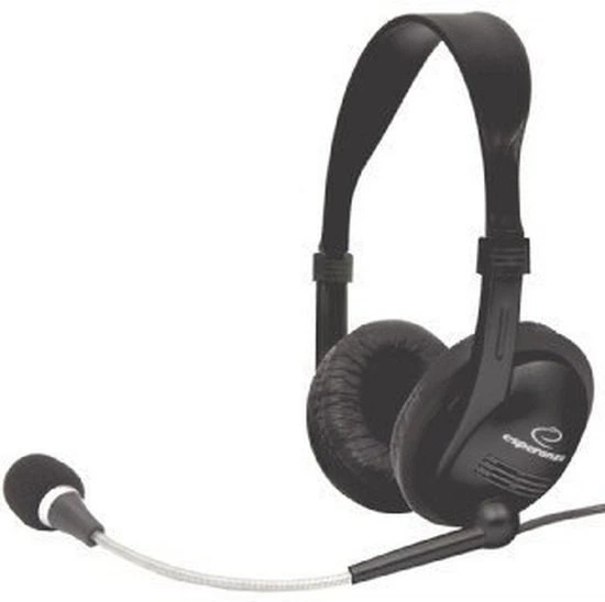 Навушники Esperanza EH115 Black - Фото 1 Навушники Esperanza EH115 Black - зображення 1