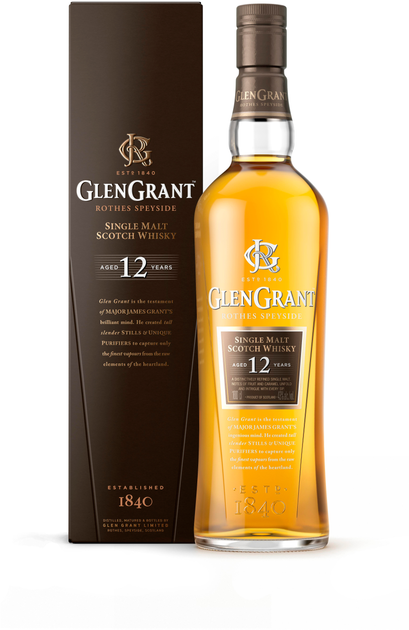 Виски The Glen Grant 12 лет выдержки 1 л 43% (8000040630306_8000040630368) - изображение 1