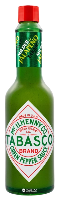 Соус із зеленого перцю Tabasco Green Pepper Sauce 60 мл (011210613010) - зображення 1