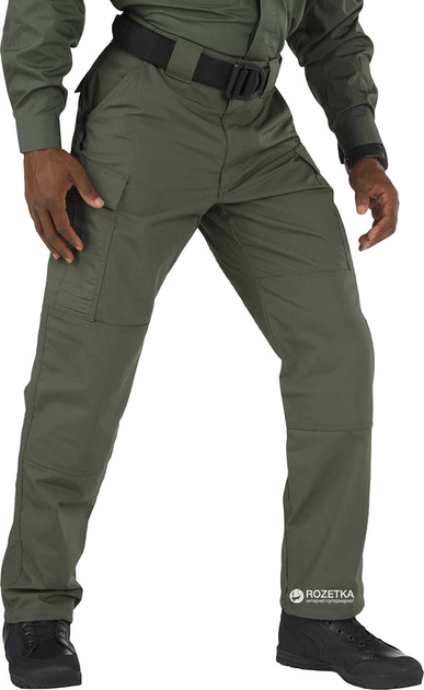 Штани тактичні 5.11 Tactical Taclite TDU Pants 74280 L TDU Green (2000000095189) - зображення 2