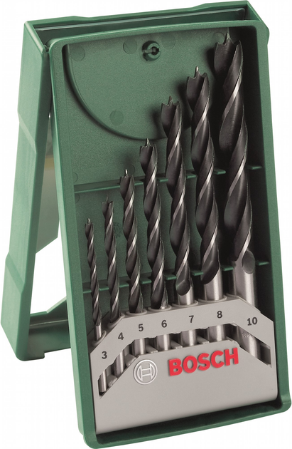 Набір свердел по деревині Bosch 7 штук (2607019580) - зображення 1