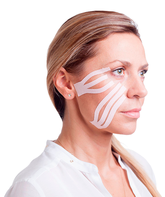 Кинезио тейп для лица Ares Beauty Taoe 5м*5см (105) - изображение 2