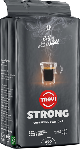 Акція на Кава мелена Trevi Strong 250 г від Rozetka