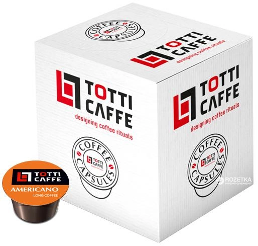 Акция на Кава мелена TOTTI Caffe Americano 100 х 8 г от Rozetka