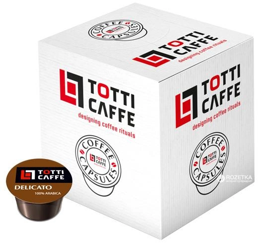 Акция на Кава мелена TOTTI Caffe Delicato 100 х 8 г от Rozetka
