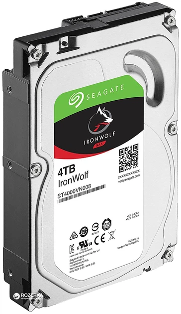 Seagate IRONWOLF ST4000VN008 4TB 3.5インチ Жесткий диск Seagate IronWolf HDD 4TB 5900rpm 64MB ST4000VN008 3.5