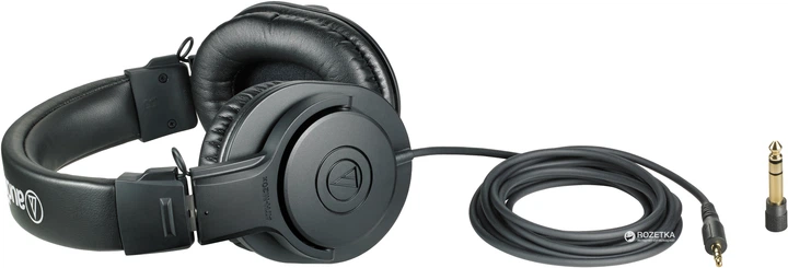 Навушники Audio-Technica ATH-M20x Black - зображення 3