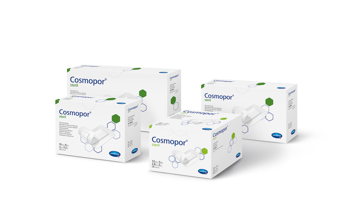 Пов`язка пластирна Cosmopor® steril 7,2см х 5см 10шт - зображення 2