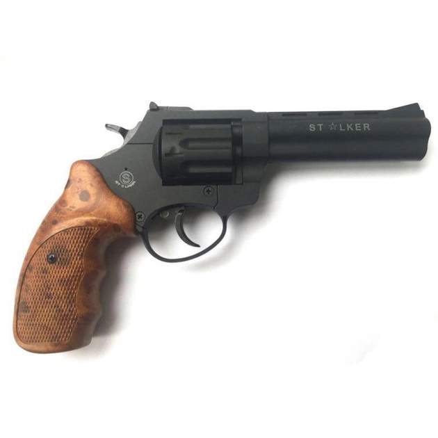 Револьвер флобера STALKER 4,5", 170 м/с, рукоятка - пластик - зображення 1
