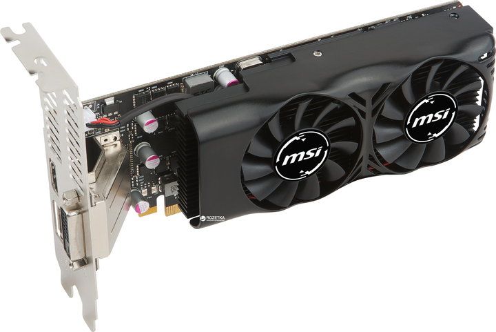 Видеокарта MSI PCI-Ex GeForce GTX 1050 Ti 4GT Low Profile