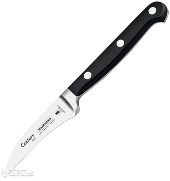  Кухонный нож Tramontina Century для чистки 76 мм Black (24001/103) 