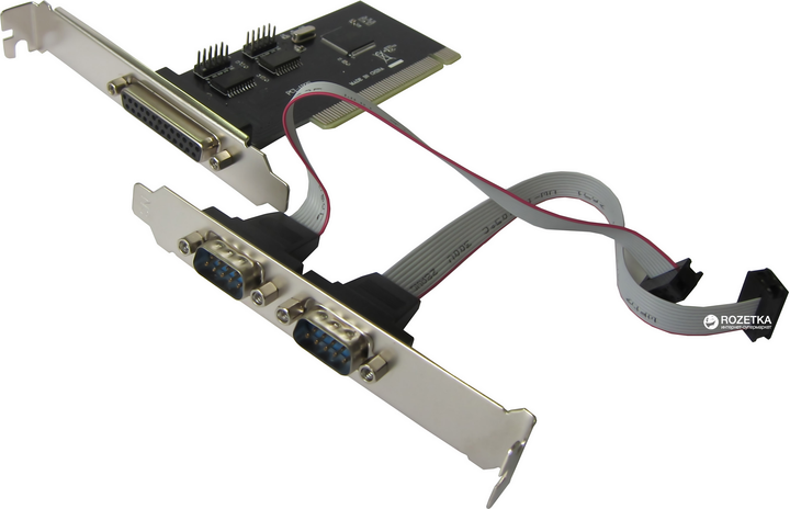 Контроллер Dynamode PCI RS232 (COM) 2 порта + LPT (Parallel) 1 порт (2s ...