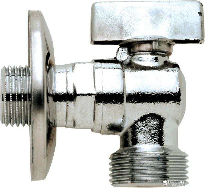 Кран приборный LUXOR для стиральных машин 1/2\"х3/4\" Хром (8023601011192 ...