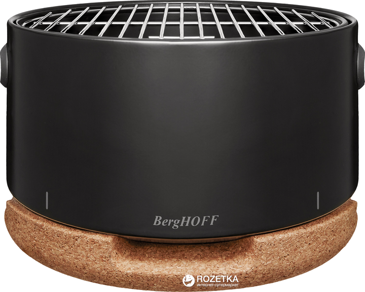 Угольный настольный гриль BergHOFF 35 см Черный (2415601) – фото ...