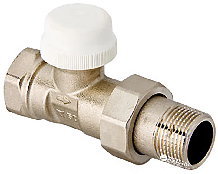 Клапан термостатический VALTEC для радиатора прямой 1/2\" (VT.032.N.04 ...