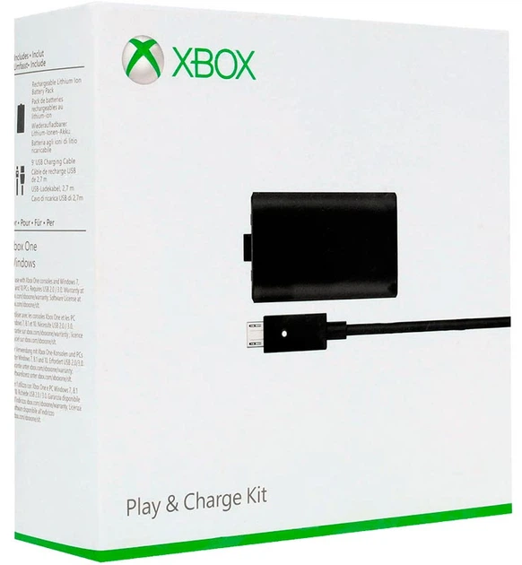 Зарядное устройство Play & Charge Kit для джойстика Xbox One (S3V00014