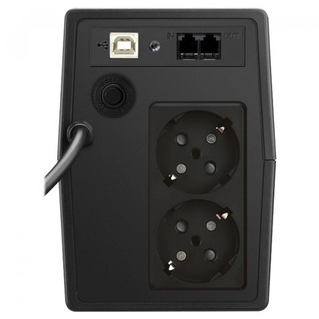 ДБЖ Mustek PowerMust 600 LCD, Line Int, 2xSchuko, USB (600-LCD-LI-T10 ...