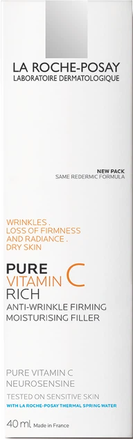Krem przeciwzmarszczkowy La Roche-Posay Pure Vitamin C Riche 40 ml (3337872413711) - obraz 2
