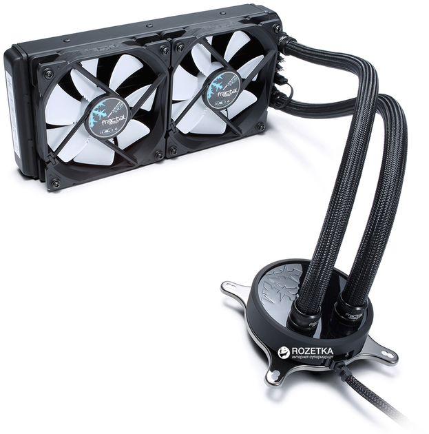 Система жидкостного охлаждения Fractal Design Celsius S24 Black-White (FD-WCU-CELSIUS-S24-BK) - изображение 4