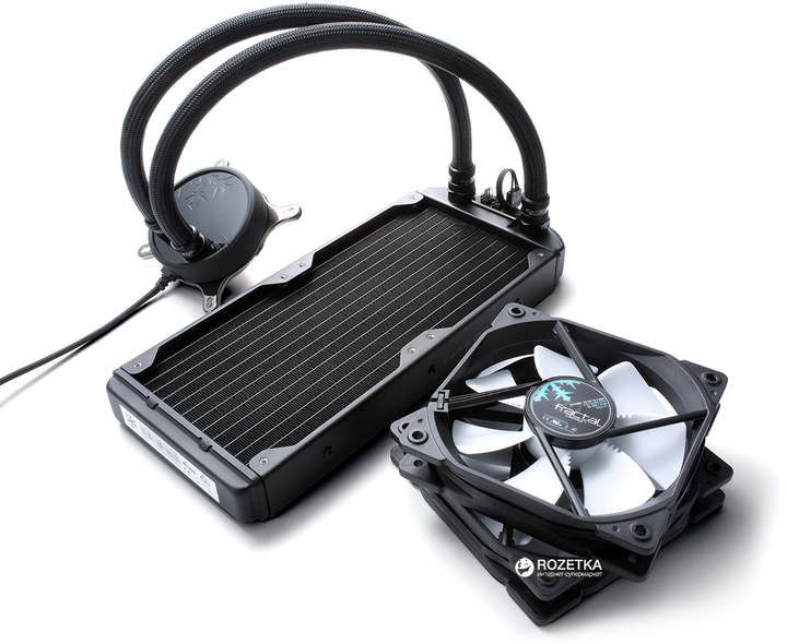 Система жидкостного охлаждения Fractal Design Celsius S24 Black-White (FD-WCU-CELSIUS-S24-BK) - изображение 5