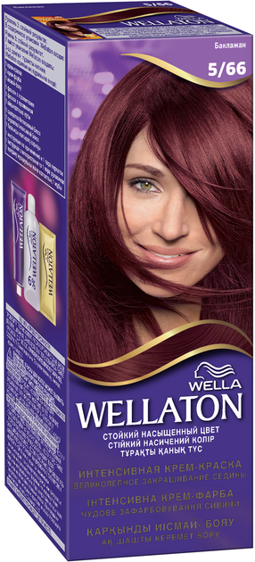 Баклажановый цвет волос (103 фото)