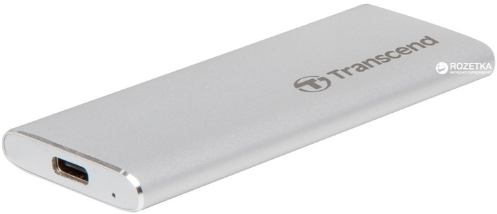 Портативный корпус для Transcend SSD SATA M.2 2242 - USB 3.1 Gen 1 Metal Silver (TS-CM42S) - изображение 4