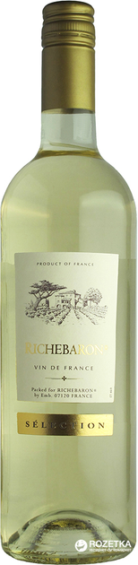 【 BONAVENTURA 】 vinoraviです Вино Uvica Richebaron сухое красное 0.75 л (3274440057161