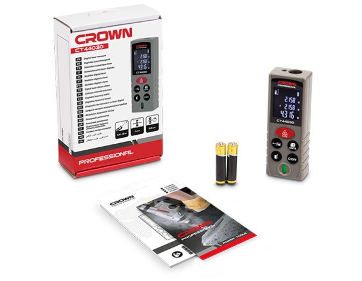 Лазерний далекомір CROWN CT44030 - зображення 3