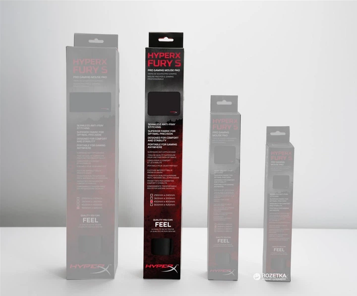 Игровая поверхность HyperX FURY S Pro L Black (HX-MPFS-L/4P4F9AA) - изображение 6